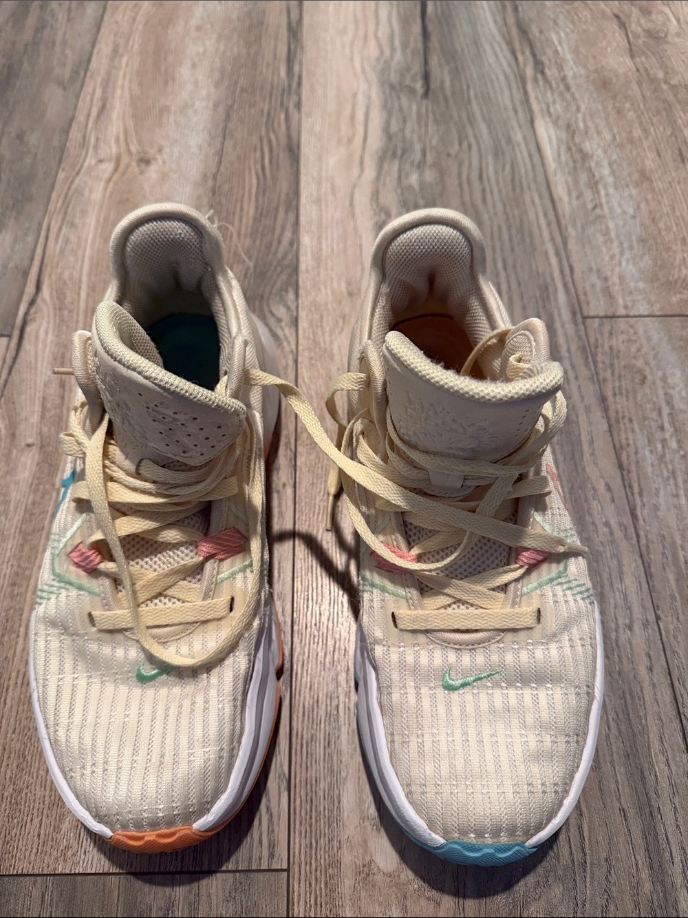 Nike Athletic Sneakers with Pastel Accents